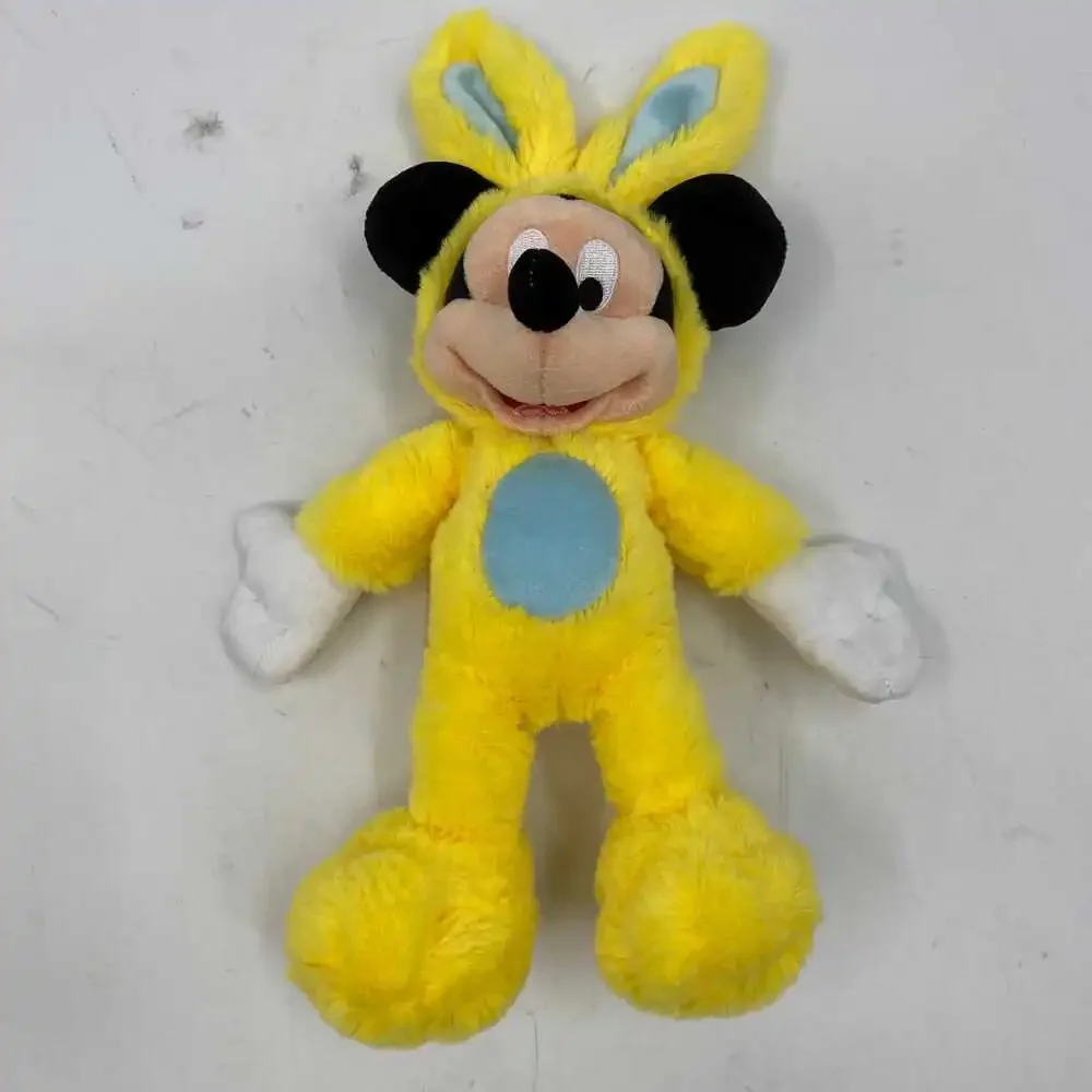 Disney Yellow Blue Easter Egg Mickey Mouse Plush | OS Girls